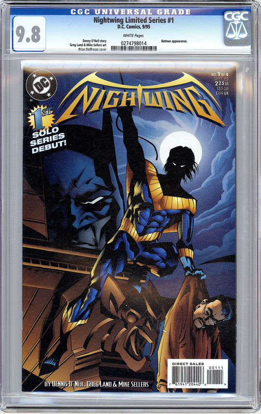 Nightwing Limited Series #1. First Solo Series.  CGC 9.8