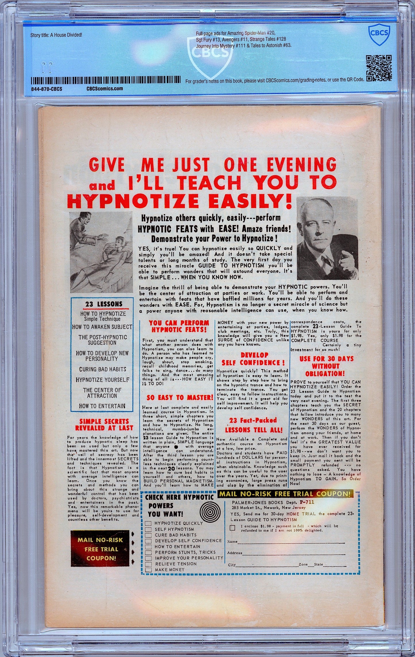 Fantastic Four #34 1st Appearance of Gideon. CBCS 4.5