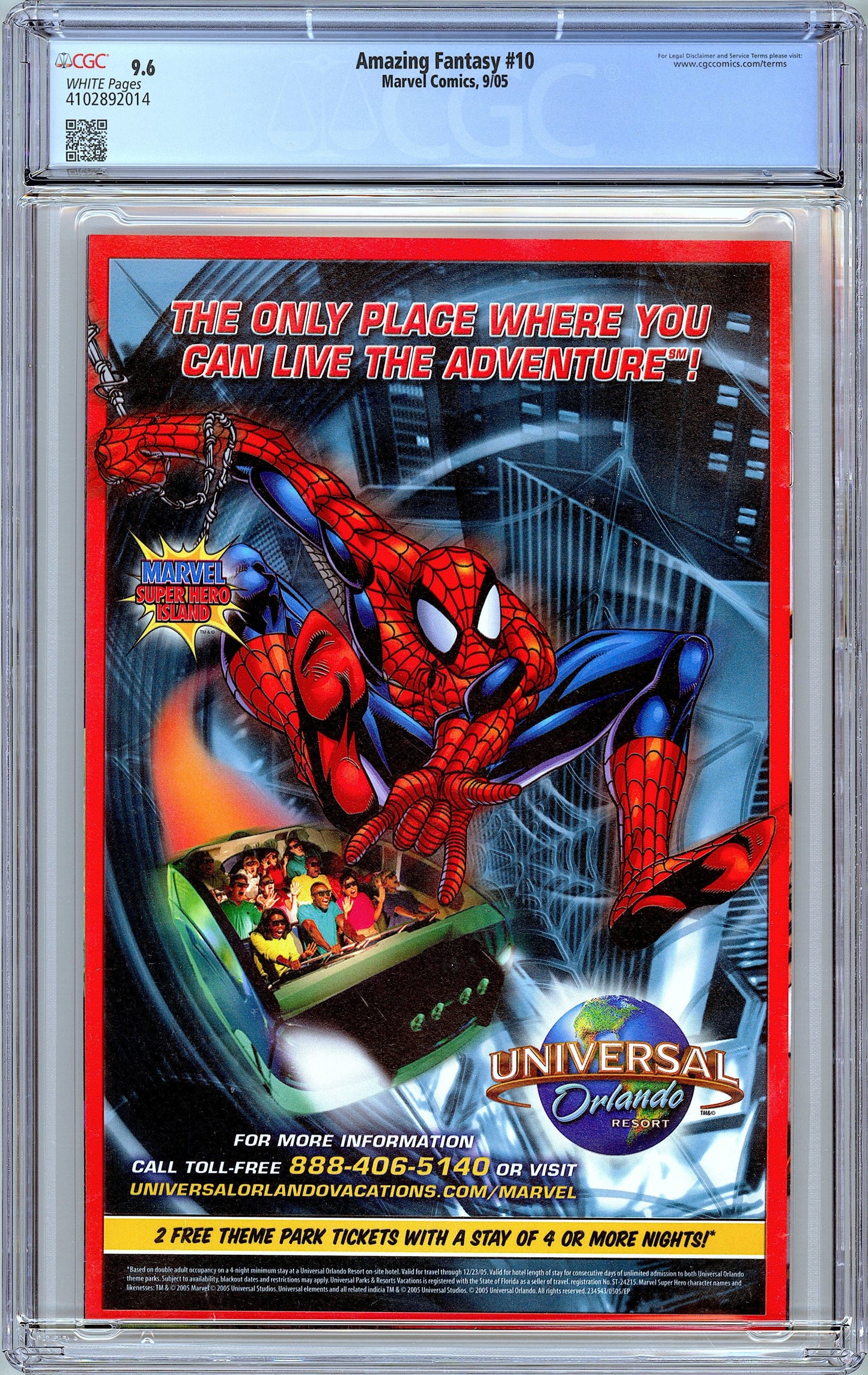 Amazing Fantasy #10 1st Appearance of Nina Price CGC 9.6