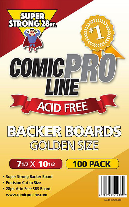 Golden Size boards 28 pt. – 7 1/2″ x 10 1/2″ (100pk)