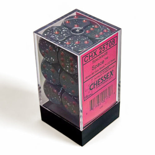 Speckled: Space 16mm d6 Dice Block (12)