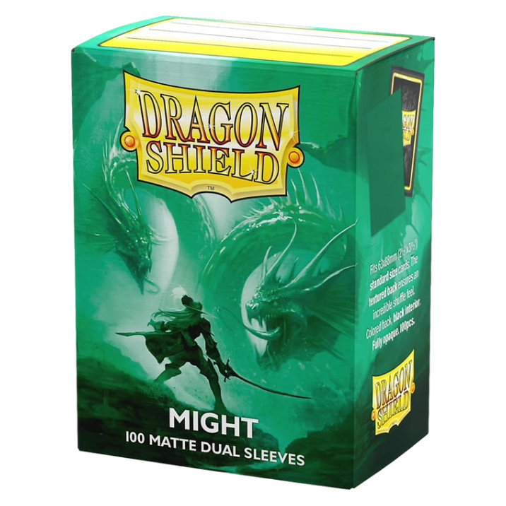Dragon Shields: (100) Matte Dual - Might