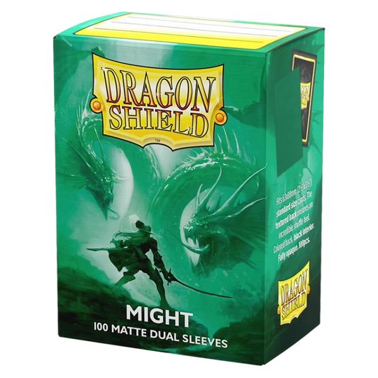 Dragon Shields: (100) Matte Dual - Might