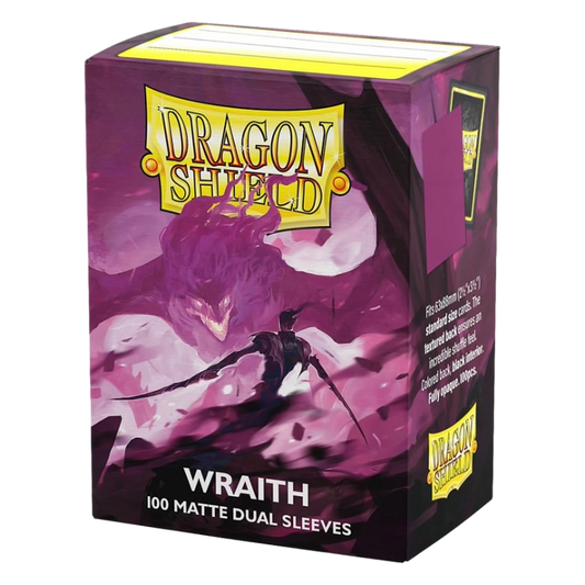 Dragon Shields: (100) Matte Dual - Wraith