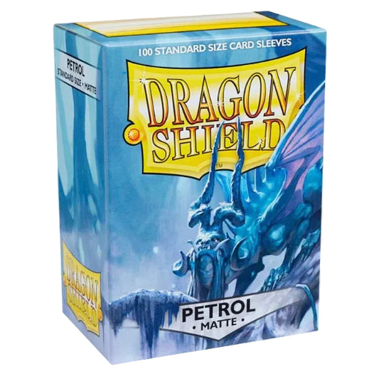 Dragon Shields: (100) Matte Petrol