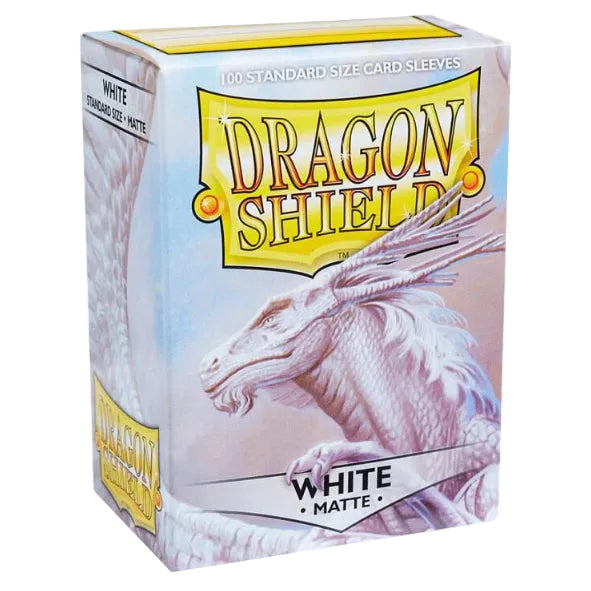 Dragon Shields: (100) Matte White