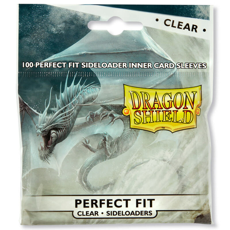 Dragon Shield: (100) Clear - Sideloader Perfect Fit Sleeves