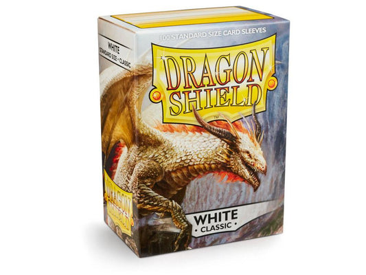 Dragon Shields: (100) White - Classic