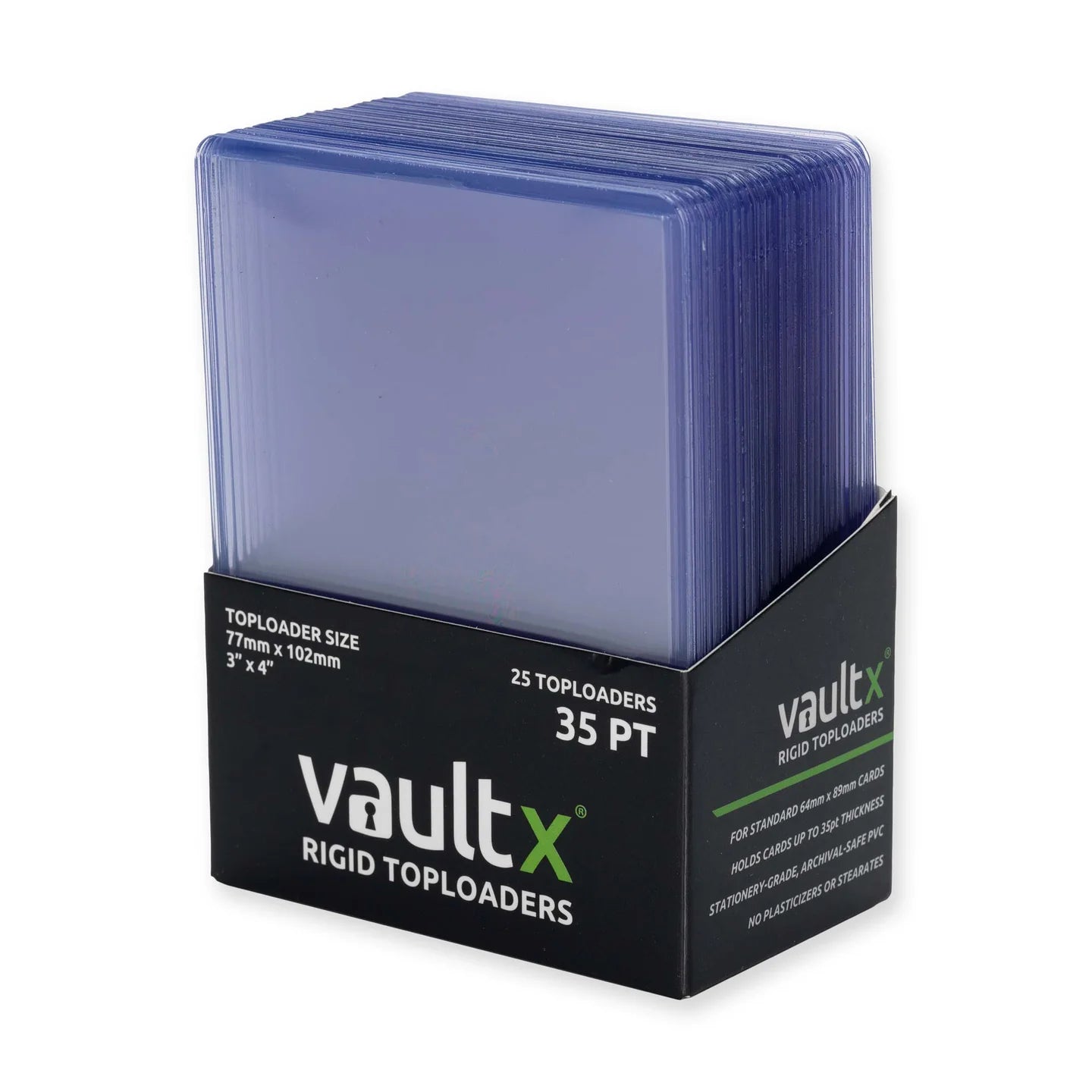 Vault X Seamless Rigid Toploaders 35pt (25)