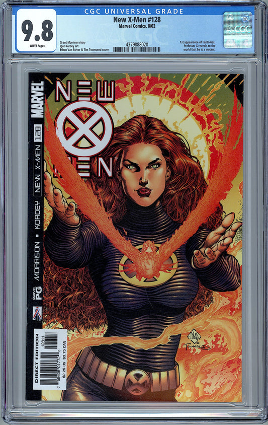 New X-Men #128. First Appearance of Fantomex.  CGC 9.8