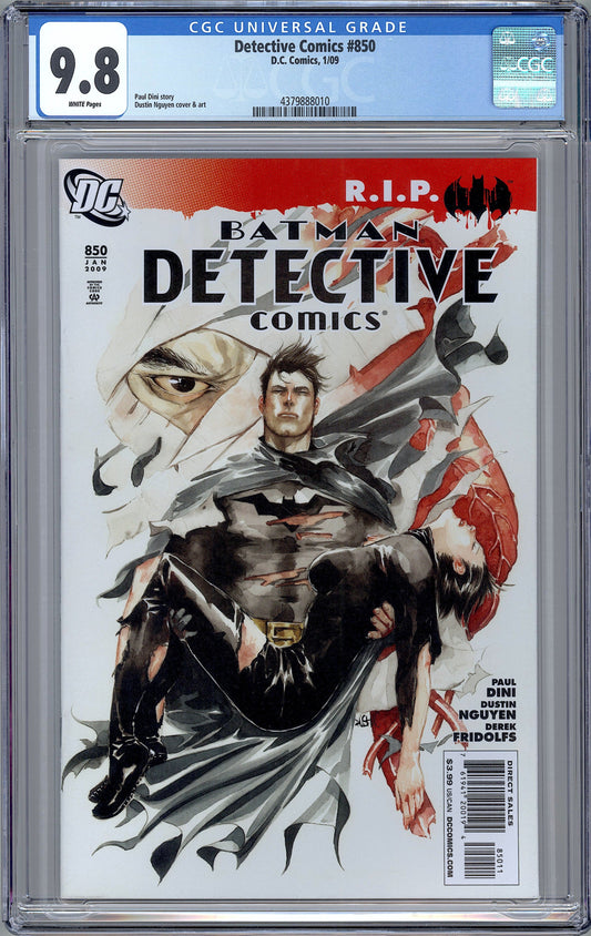 Detective Comics #850. 1st Gotham City Sirens.  CGC 9.8