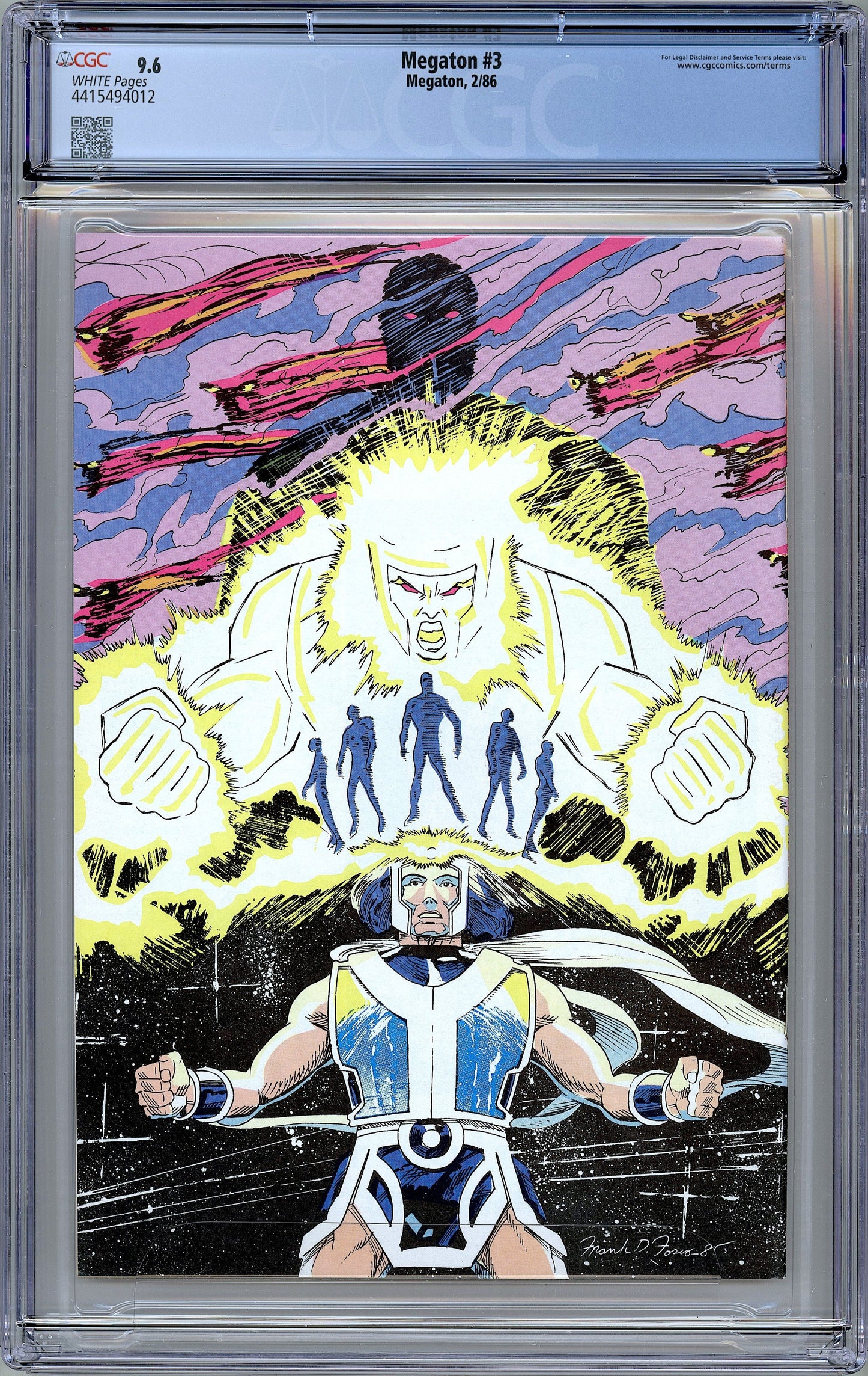 Megaton #3. 1st App of "Savage" Dragon.  CGC 9.6