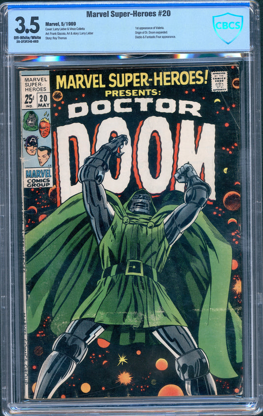 Marvel Super-Heroes #20 CGC 3.5