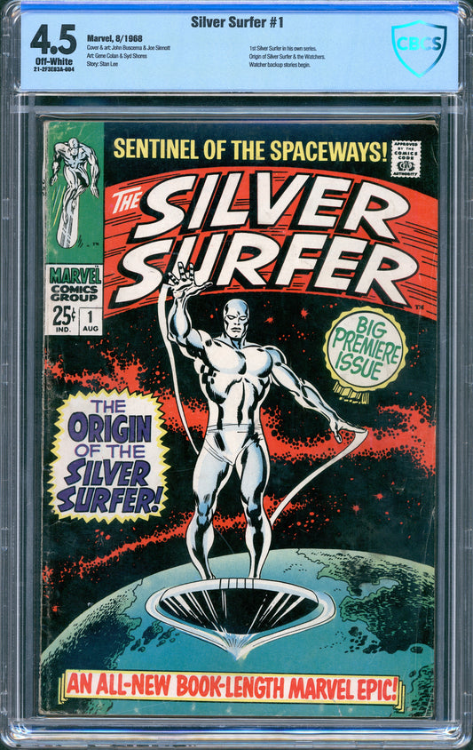 Silver Surfer #1 First Silver Surfer Ongoing Title  CGC 4.5