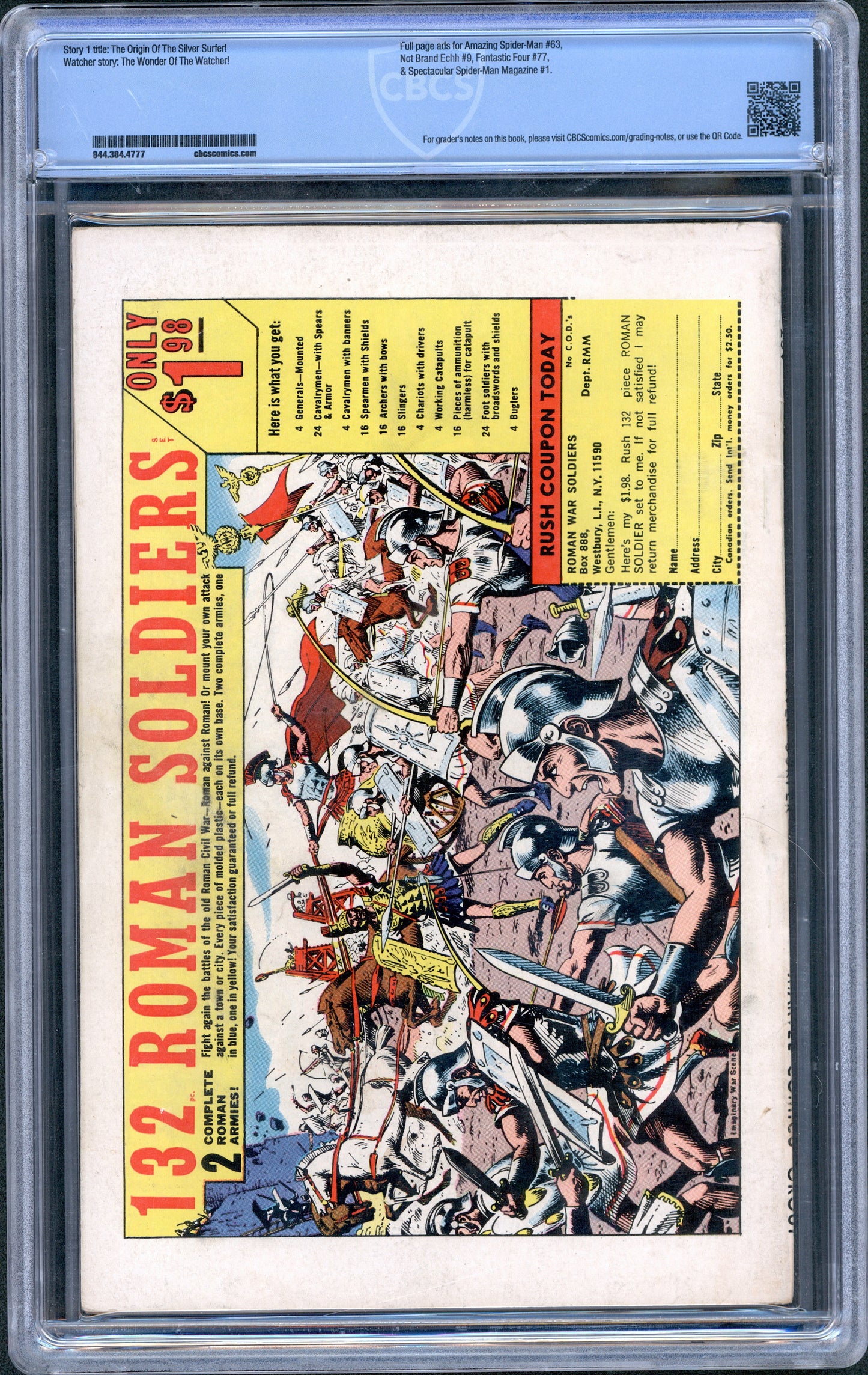 Silver Surfer #1 First Silver Surfer Ongoing Title  CGC 4.5