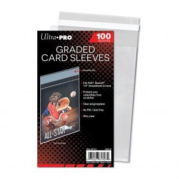 Ultra Pro Graded Card Sleeves (100 Pack) - Ultra Pro Card Sleeves