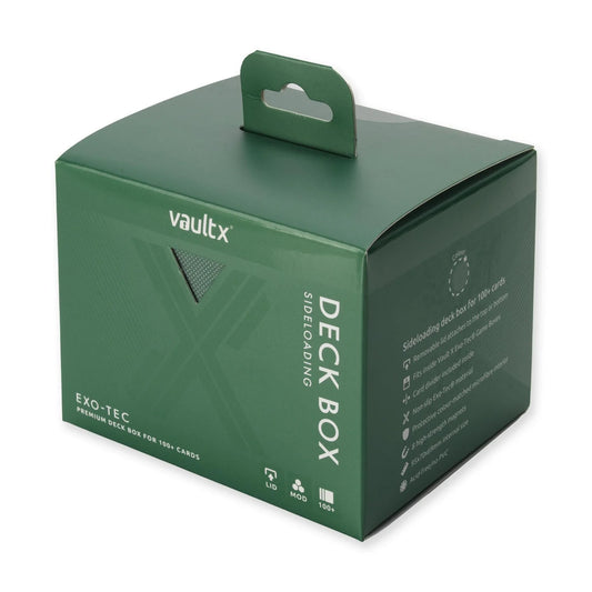 Vault X Exo-Tec® Sideloading Deck Box Metallic Green