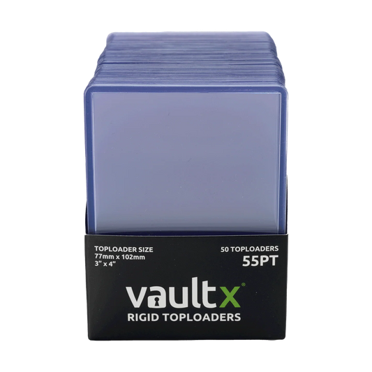 Vault X Seamless Rigid Toploaders 55pt (50)