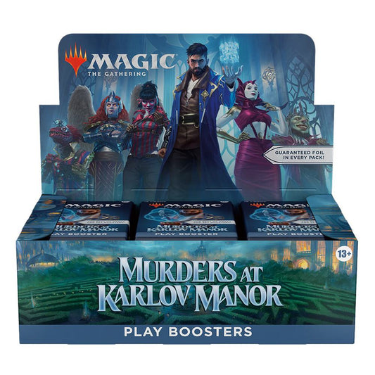 Magic the Gathering CCG: Murders at Karlov Manor Play Booster Display (36)
