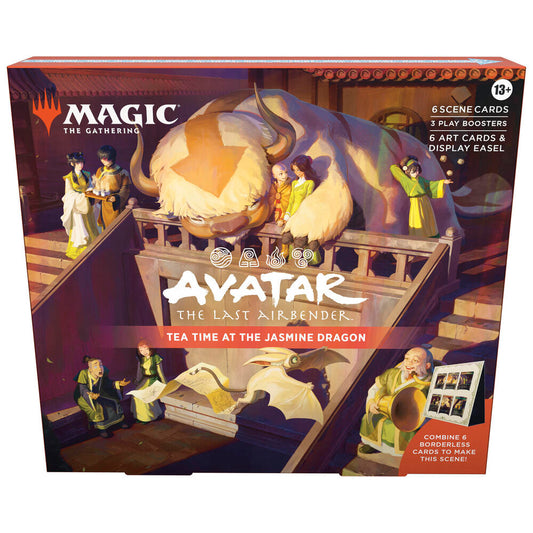 Magic the Gathering CCG: Avatar - The Last Airbender Scene Box (Tea Time at the Jasmine Dragon)