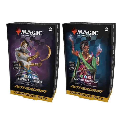Magic the Gathering CCG: Aetherdrift Commander Deck Set