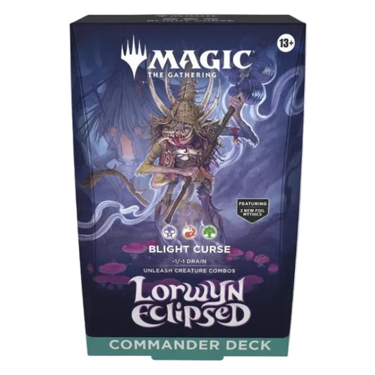 Magic the Gathering CCG: Lorwyn Eclipsed Commander Deck - Blight Curse