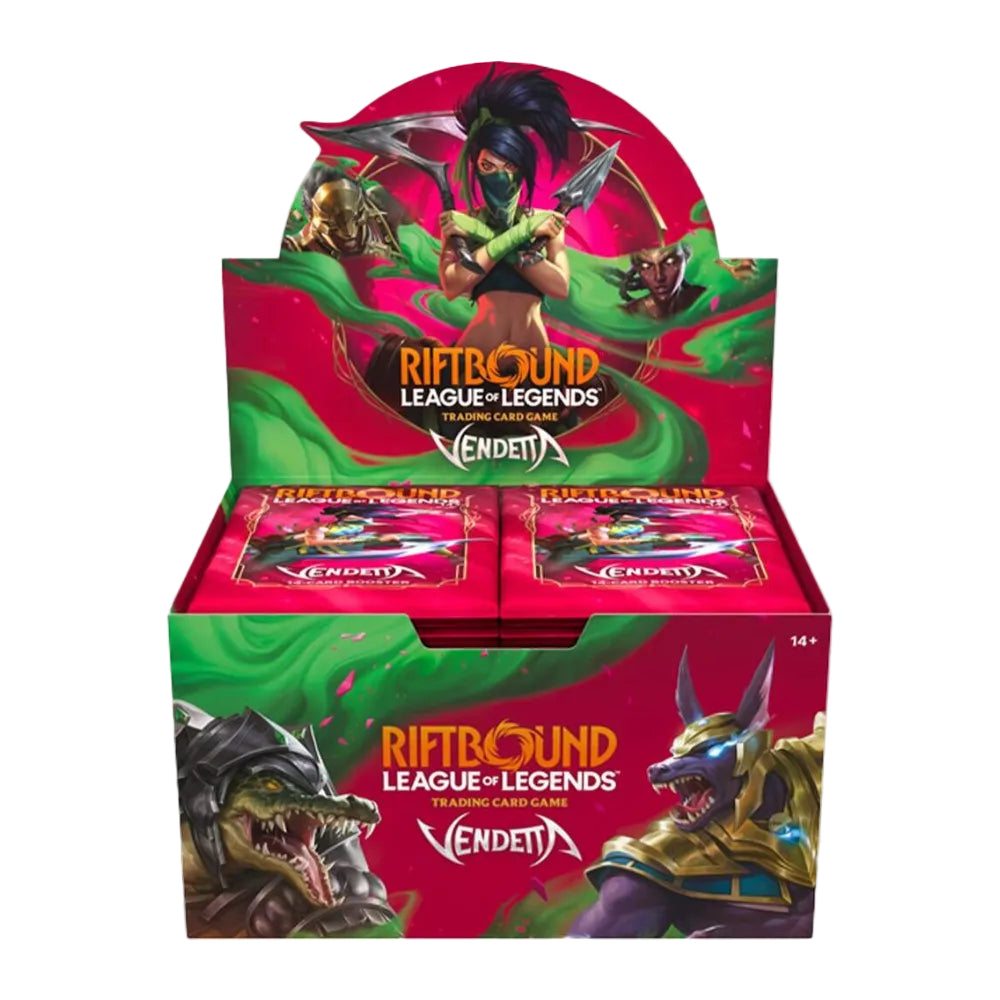 Riftbound: League of Legends TCG Vendetta Booster Display