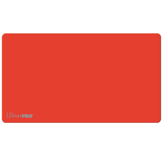 Solid Color Playmat: Apple Red