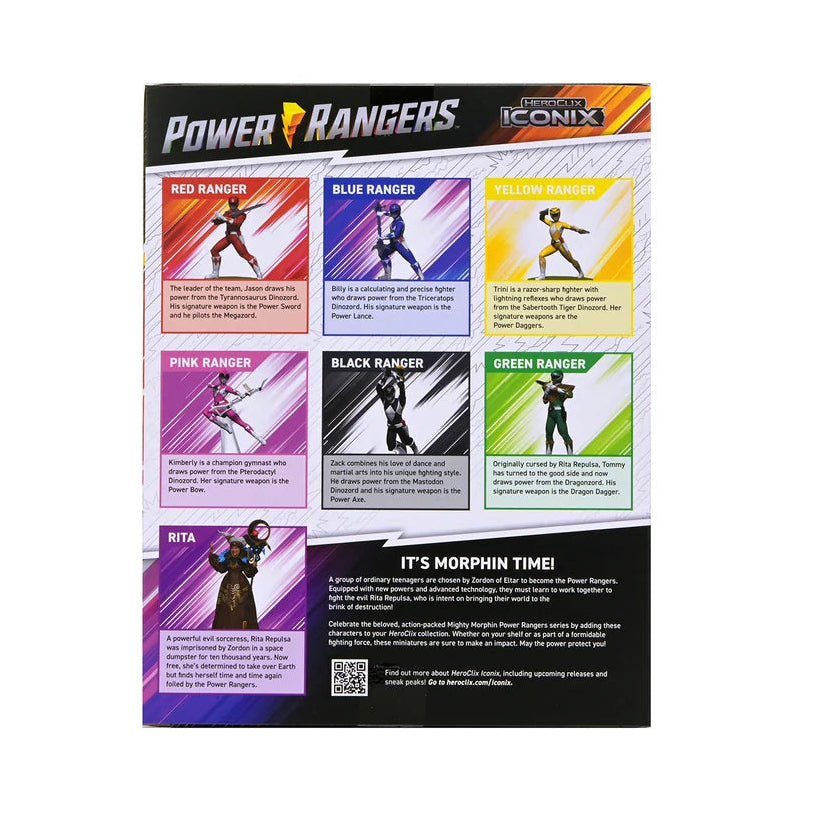 Hasbro HeroClix Iconix: Power Rangers