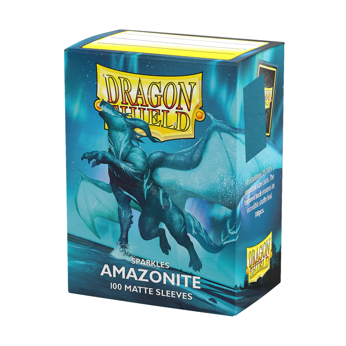 Dragon Shields: (100) Matte - Amazonite