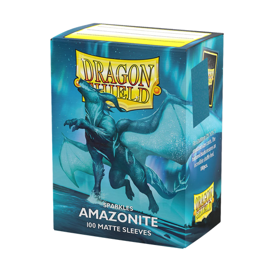 Dragon Shields: (100) Matte - Amazonite