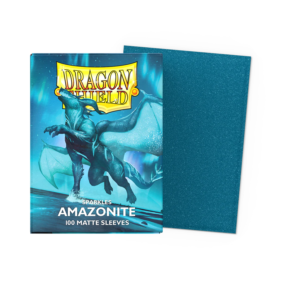 Dragon Shields: (100) Matte - Amazonite