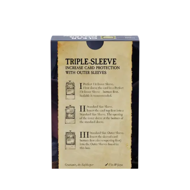 Dragon Shields: (100) Outer Sleeves - Matte Clear