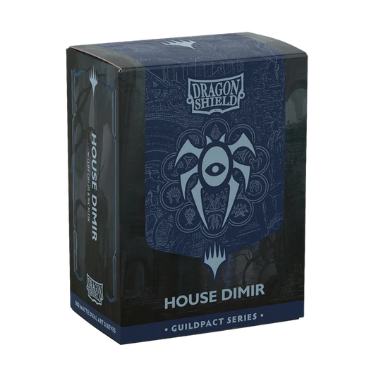 Dragon Shield: (100) Guildpact Series Matte Dual - House Dimir