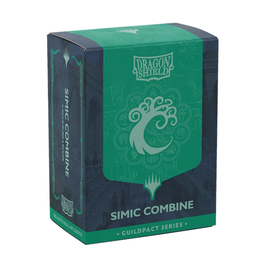 Dragon Shield: (100) Guildpact Series Matte Dual - Simic Combine