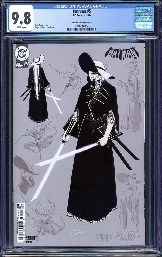 Batman #5 CGC 9.8