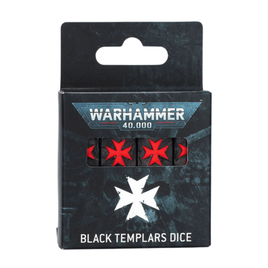 Black Templars Dice Set