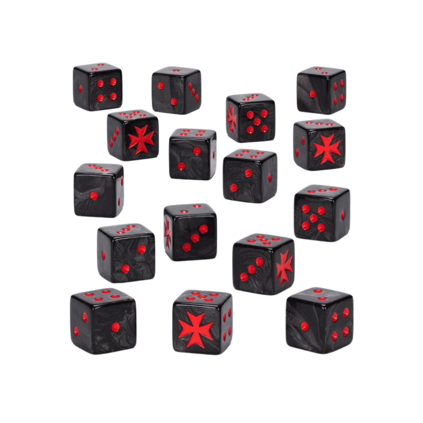 Black Templars Dice Set