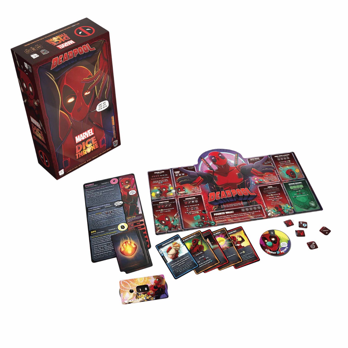 Dice Throne: Marvel Deadpool Deluxe Expansion