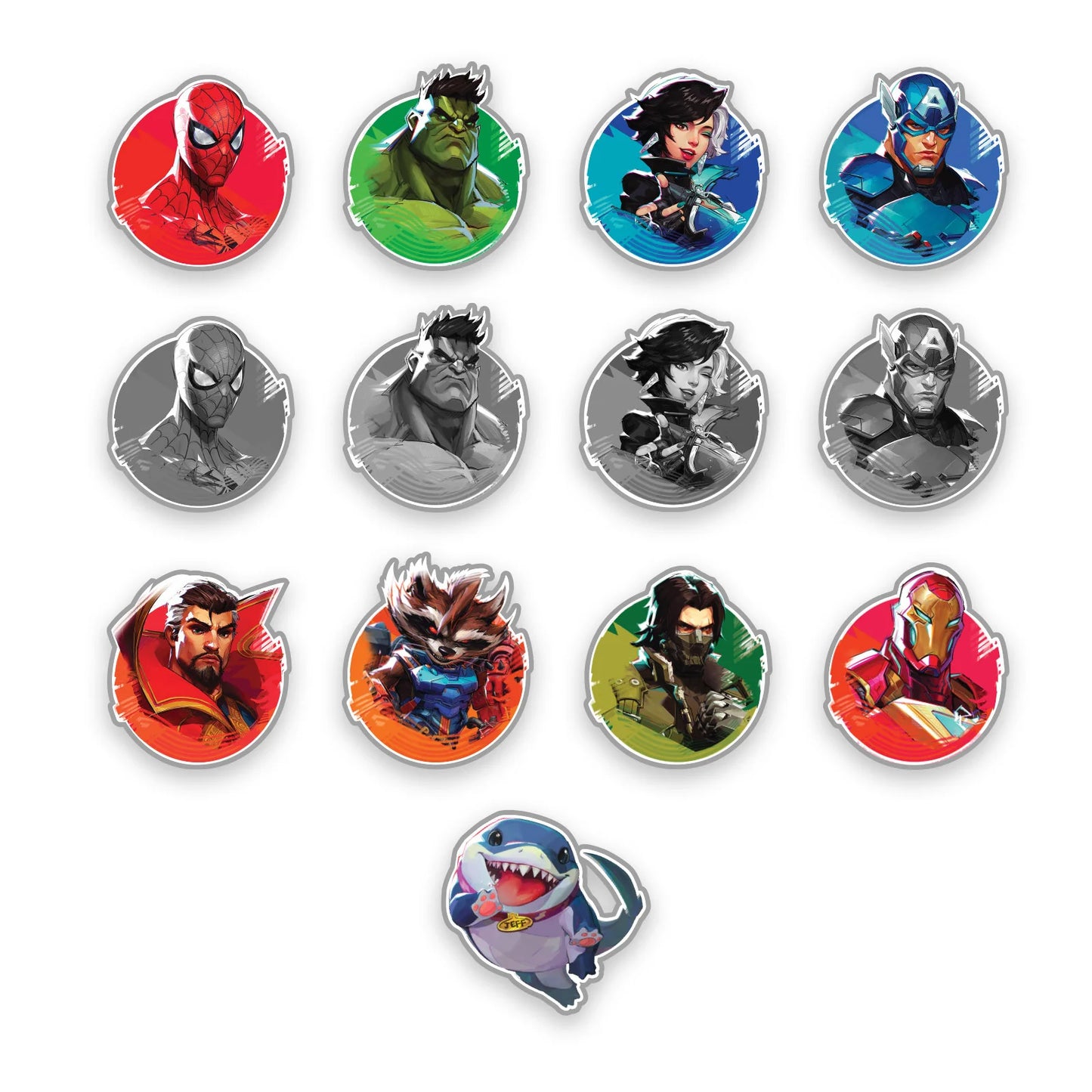 FiGPiN Marvel Rivals Mystery Enamel Pin -  Series 01