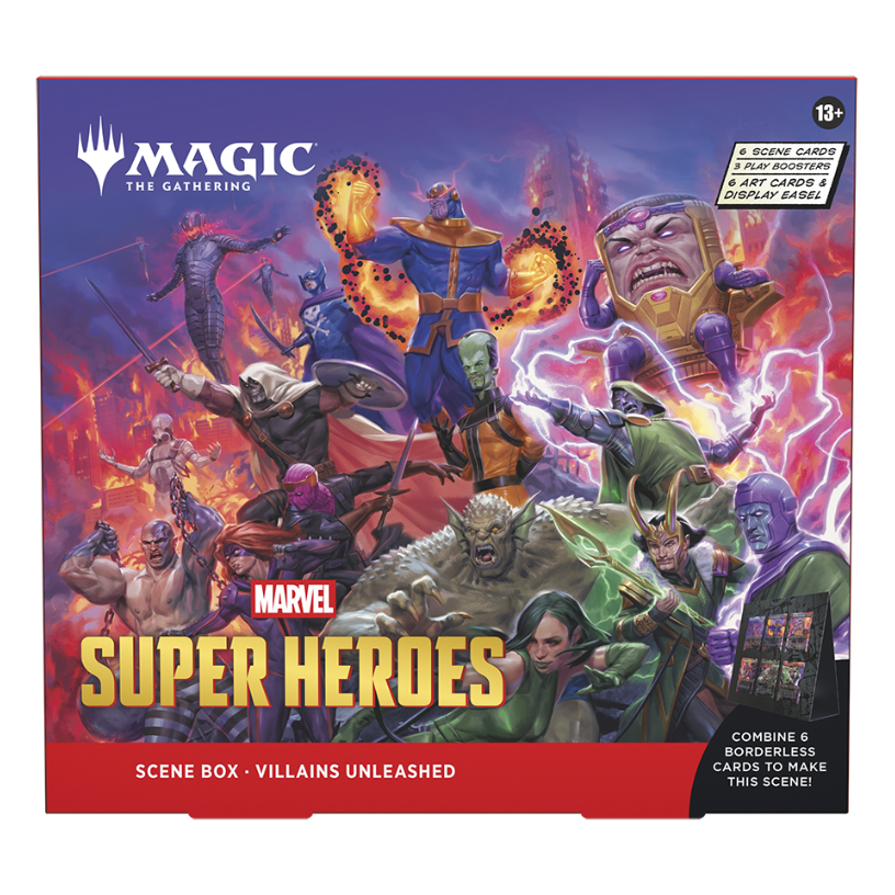 Magic the Gathering CCG: Marvel Super Heroes Scene Box - Villains Unleashed