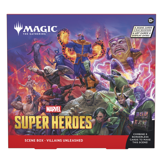 Magic the Gathering CCG: Marvel Super Heroes Scene Box - Villains Unleashed