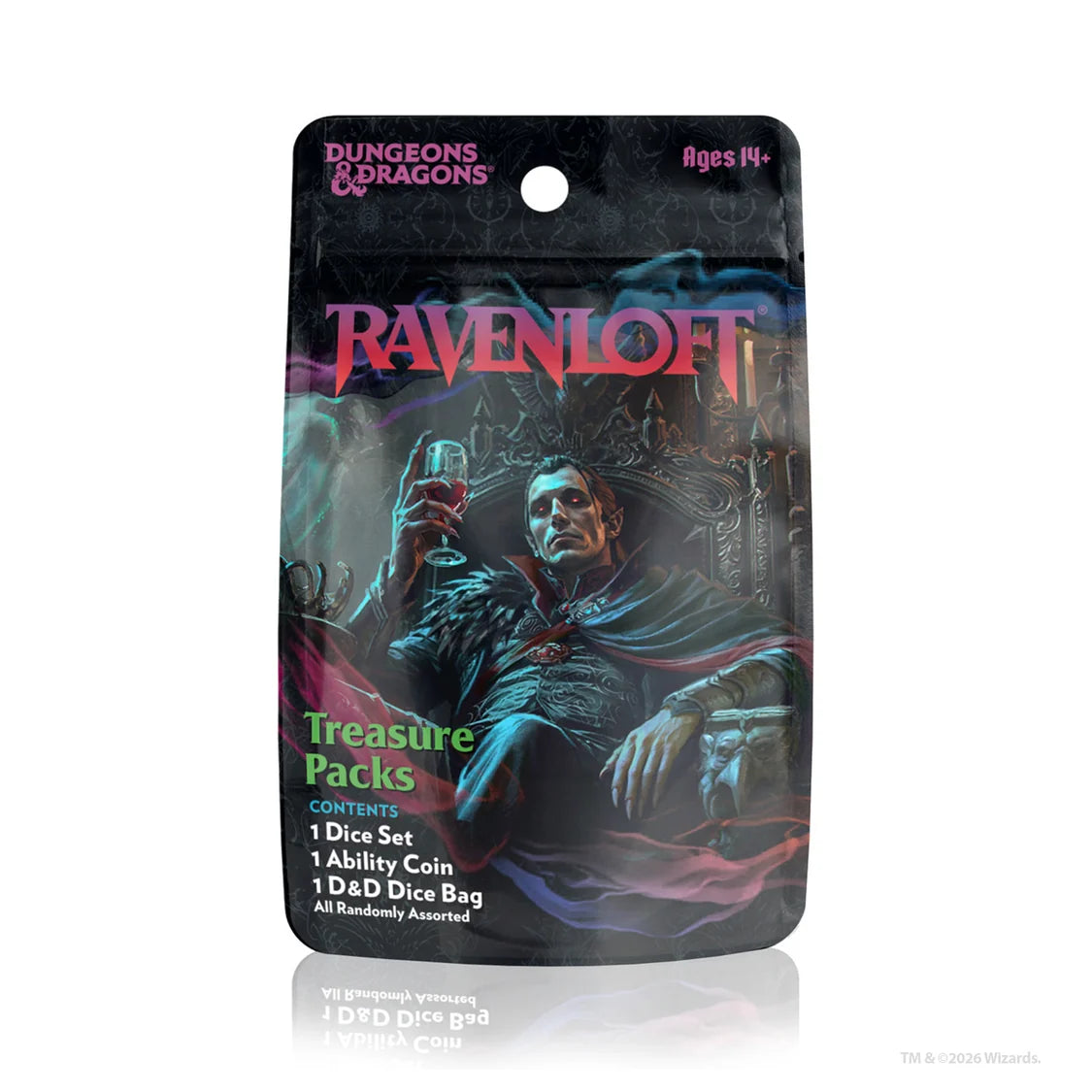 Sirius Dice: D&D Mists of Ravenloft Treasure Pack Dice Sets