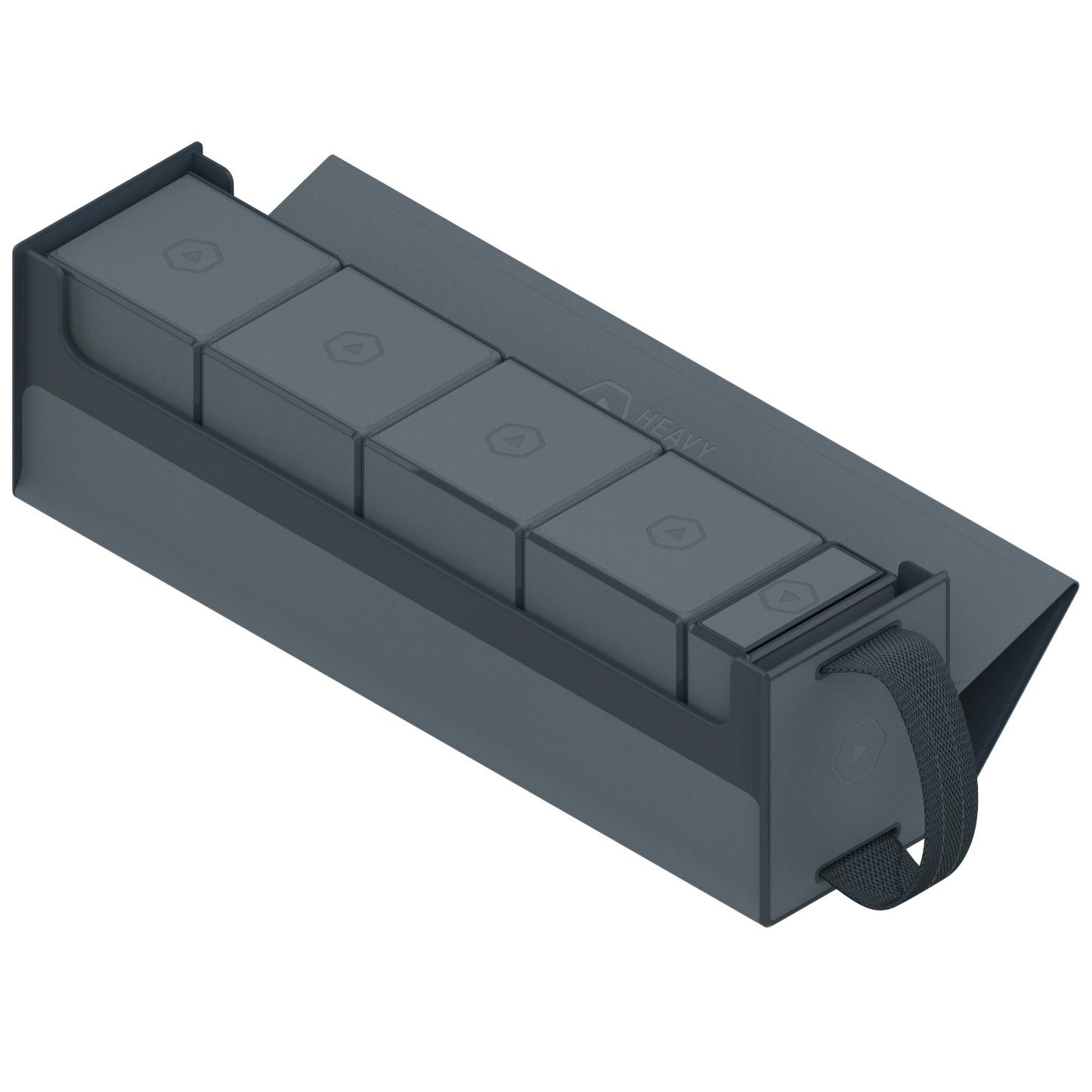 RFG Deckbox CARRIER: 500 DS - Artificer Grey