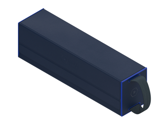RFG Deckbox CARRIER: 500 DS - Rogue Blue