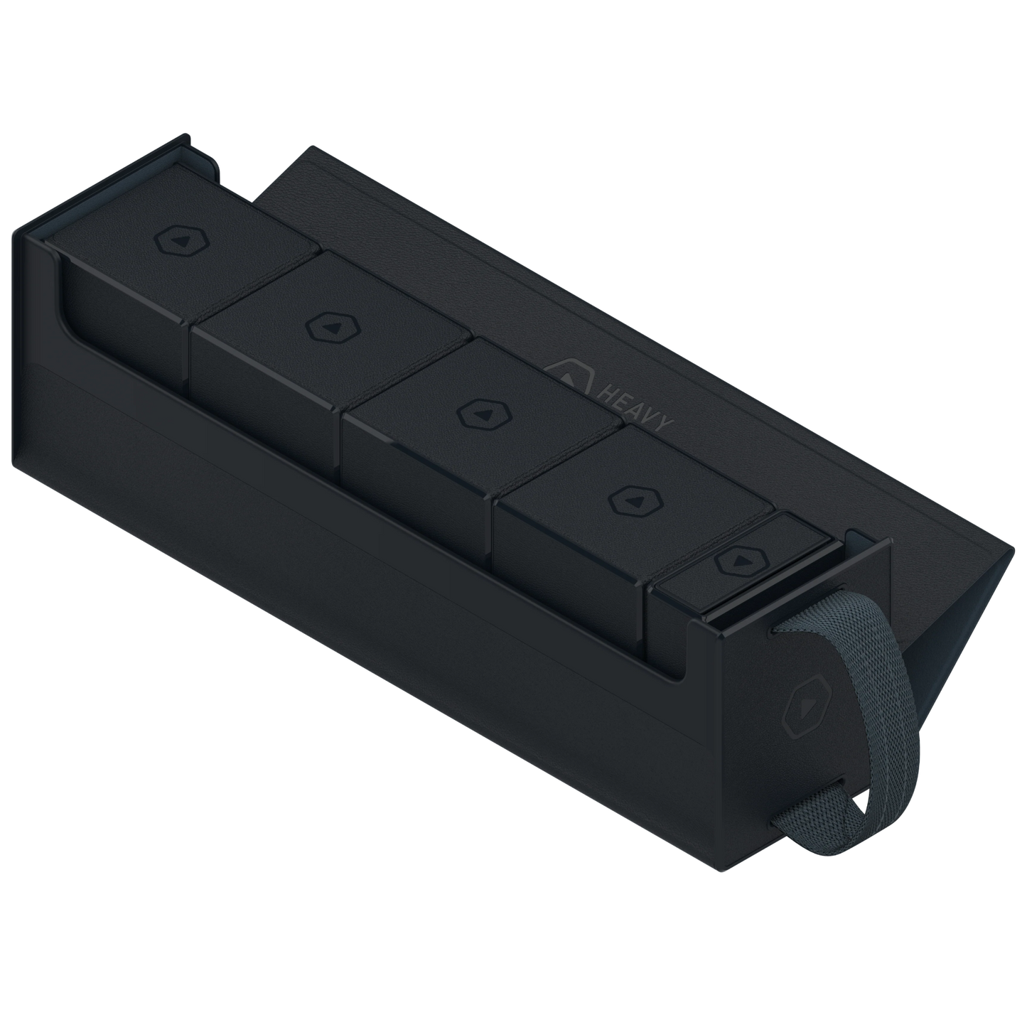 RFG Deckbox CARRIER: 500 DS - Warlock Black