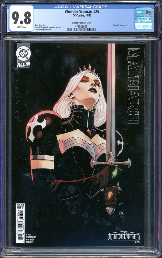 Wonder Woman #25 CGC 9.8