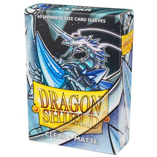 Dragon Shields: (60) Japanese Size Matte - Clear