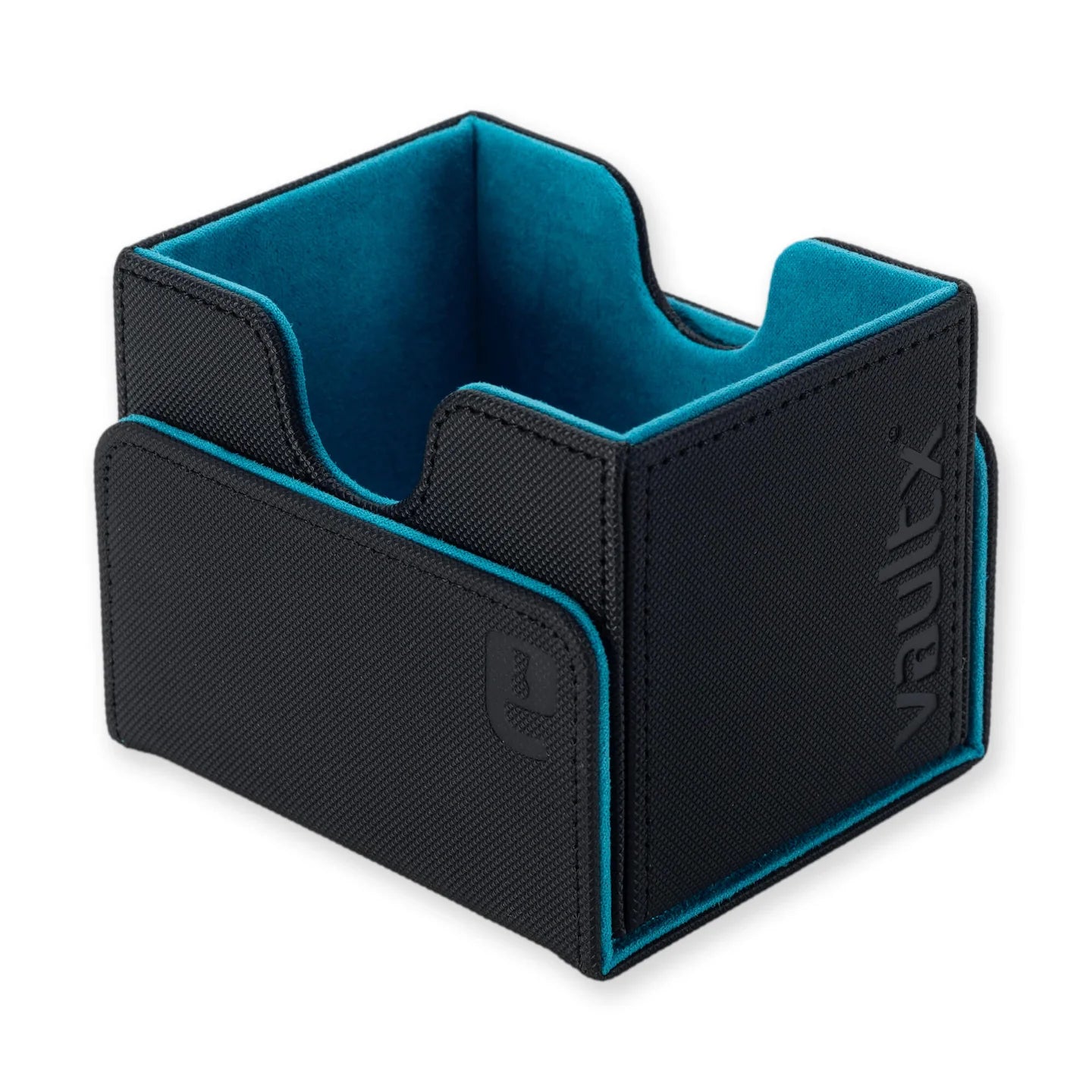 Vault X Exo-Tec® Sideloading Deck Box 100+ Black/Electric Blue