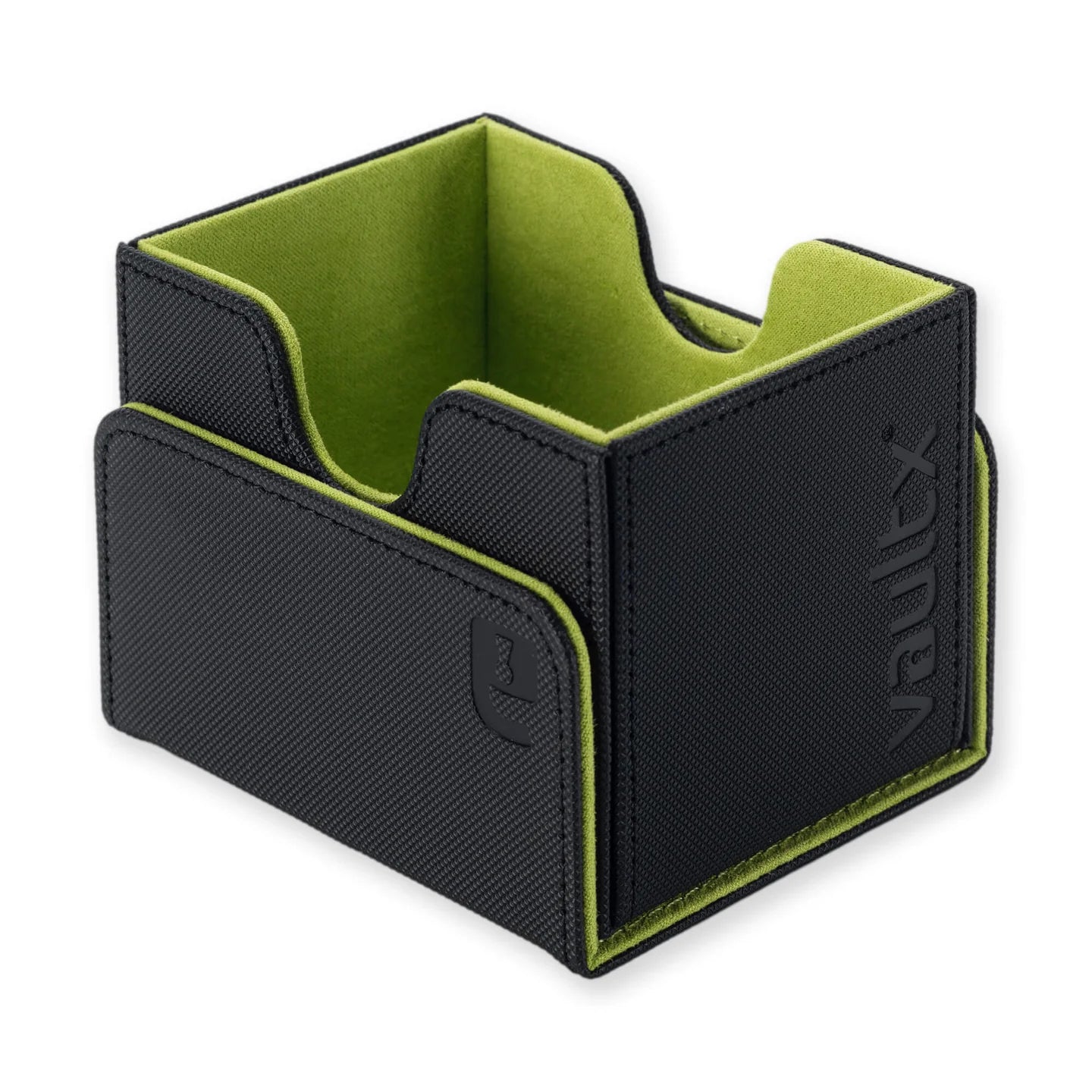 Vault X Exo-Tec® Sideloading Deck Box 100+ Black/Electric Green